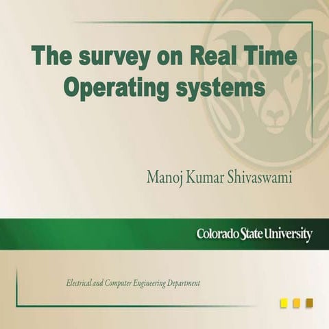 The survey on real time operating systems (1)