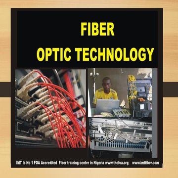 The technology of fiber optic in telcommunication | PDF