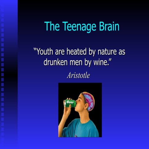 The Teenage Brain