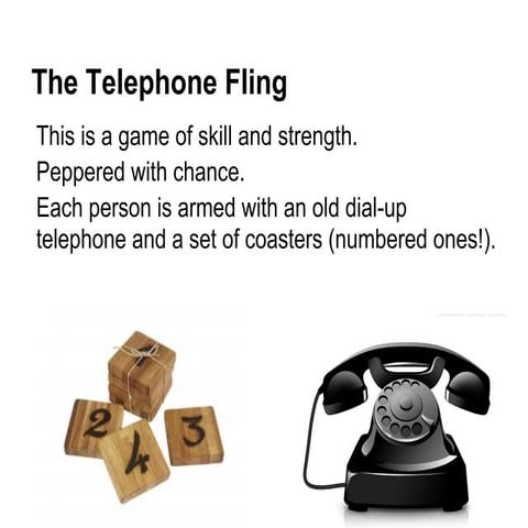 The telephone fling sport