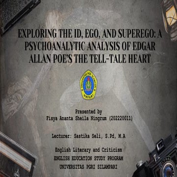 Exploring the Id, Ego, and Superego: A Psychoanalytic Analysis of Edgar Allan...