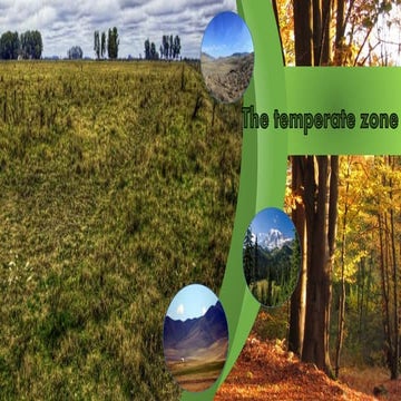 The temperate zone