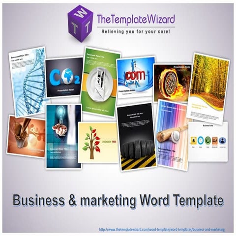 Business and Marketing Word Template - Word Template on Business and Marketing