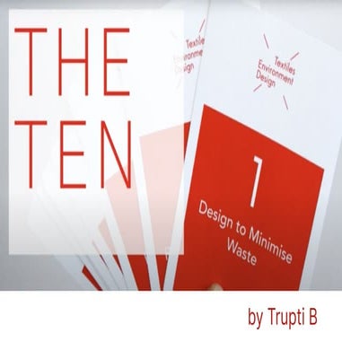 The TEN – Concept Presentation on Structured Thinking and Design ...