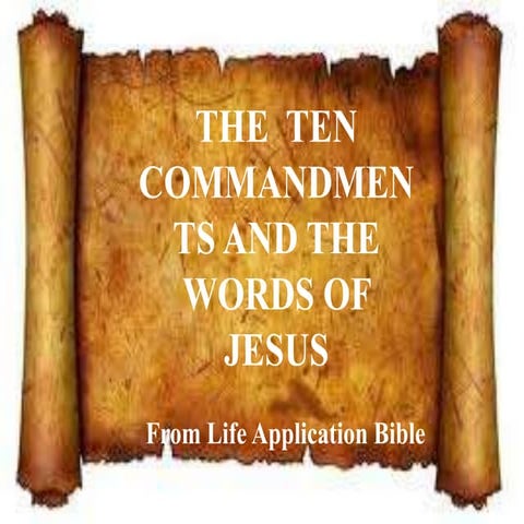 10 commandments | PPT