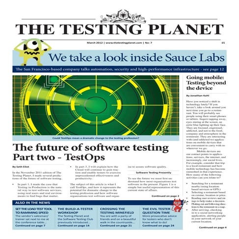 The Testing Planet Issue 7
