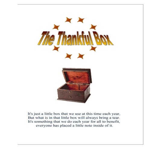 The Thankful Box