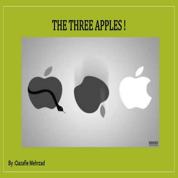 The three apples | PPTX