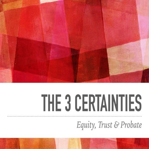The Three Certainties | PDF