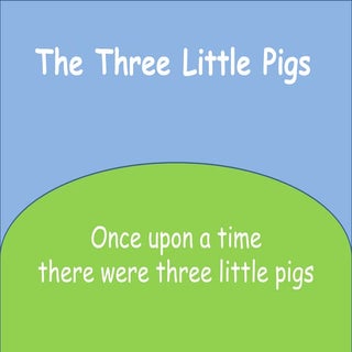 The three little pigs (story)