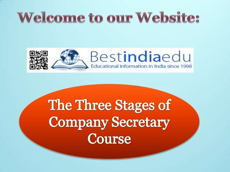 The Three Stages of Company Secretary Course