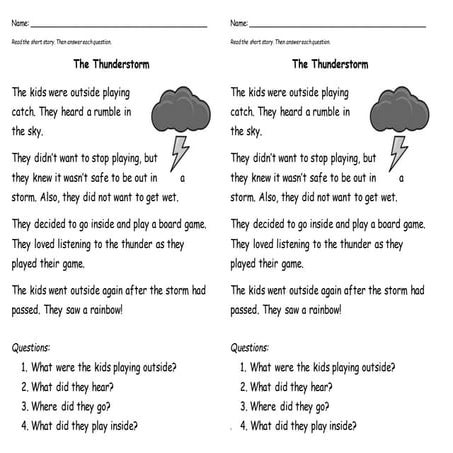 The Thunderstorm Story