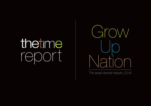 Thetime Israeli Internet Report 2014