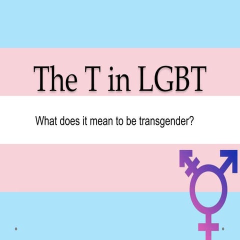 The T in LGBT