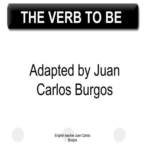 cclases para principiantesTHE TOBE WERB.ppt