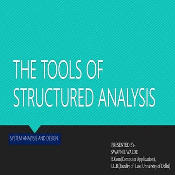 The_Tools_of_Structured_Analysis | PPTX image.
