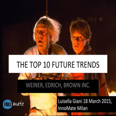 The top 10 Future Trends you should know. 