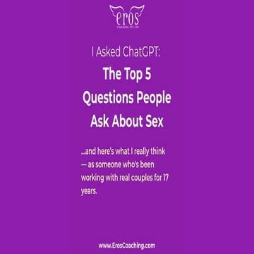 Questions To Ask People About Sex