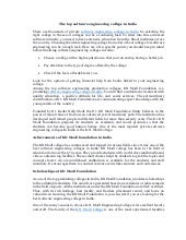 The top software engineering college in india
