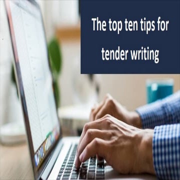 Tender Proposal Template | PPTX