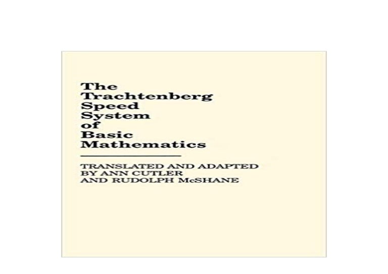 E book kindle library the trachtenberg speed system of basic mathemat 