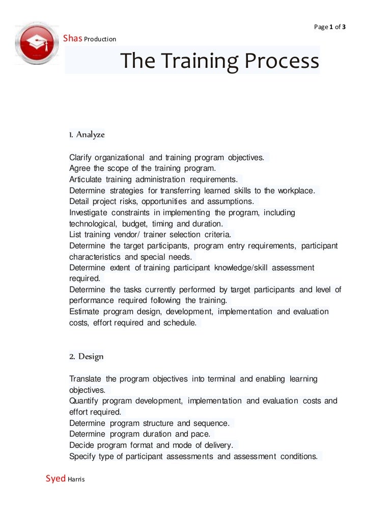 Training Request Process : Build a Training Request solution using the ...