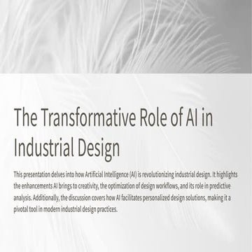 The Transformative Role of AI...........