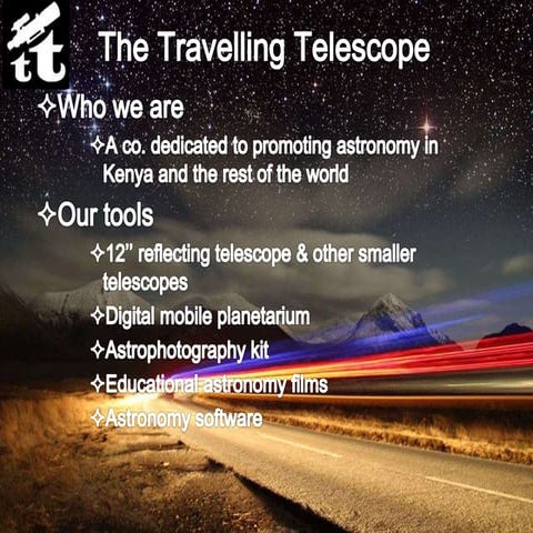 The Travelling Telescope by Susan Murabana