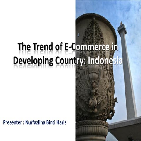 The trend of e commerce in developing country 