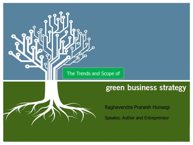 Green Entrepreneurship