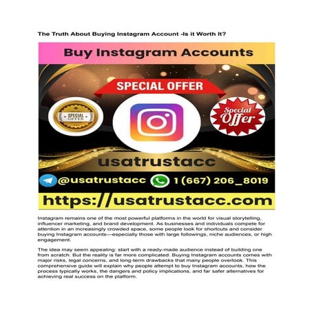 The Truth About Buying Instagram Account -Is it Worth It_.pdf