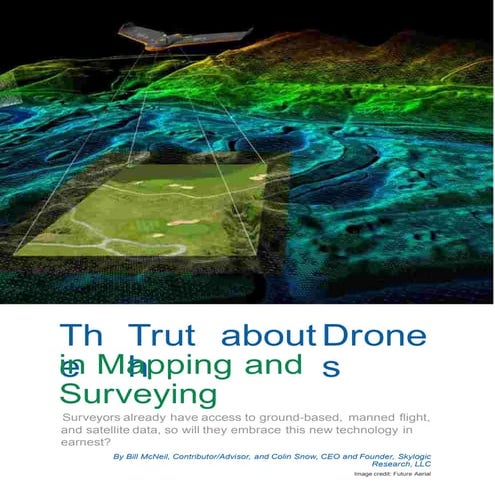The Truth About Drones in Mapping and Surveying
