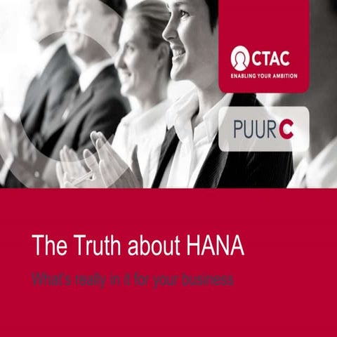 The truth about hana. CTAC processes