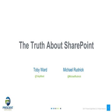 The Truth About SharePoint