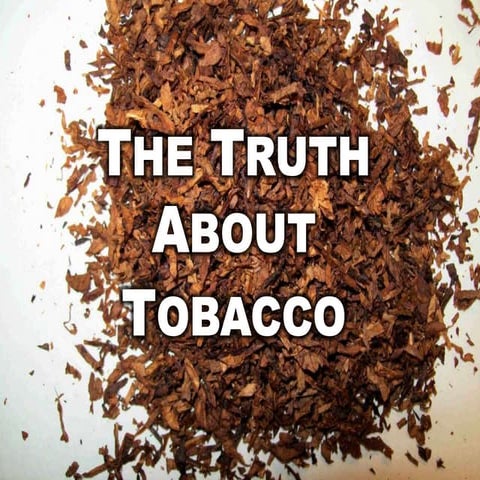 The truth about tobacco