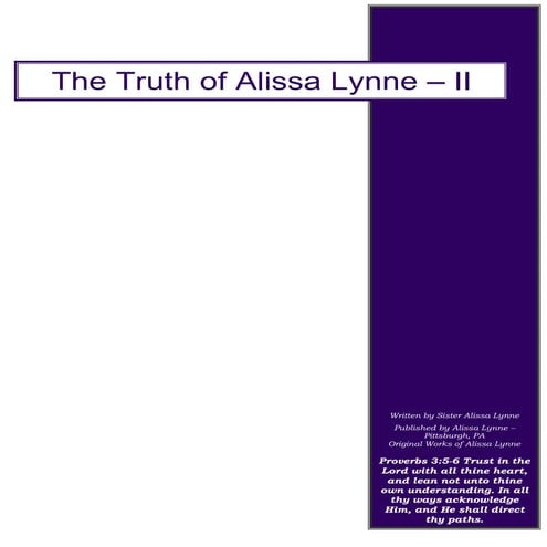 The truth of_alissa_lynne_ii