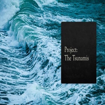 THE TSUNAMI ENGLISH PROJECT H.h.w part 2 for this computer.pptx