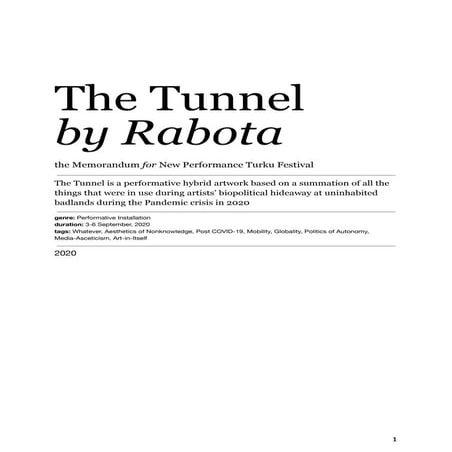 Rabota: The Tunnel 