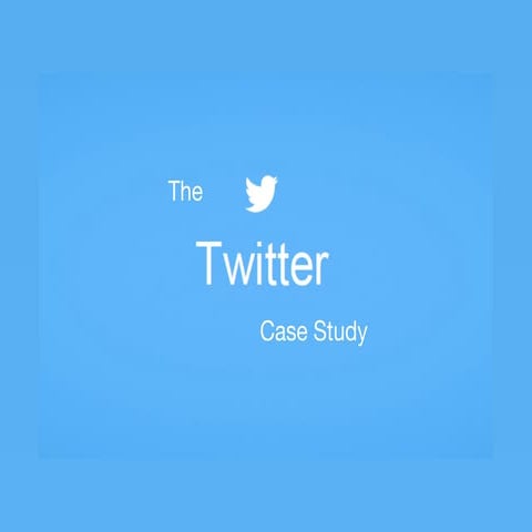 The twitter case study 2014 dimensions of strategy