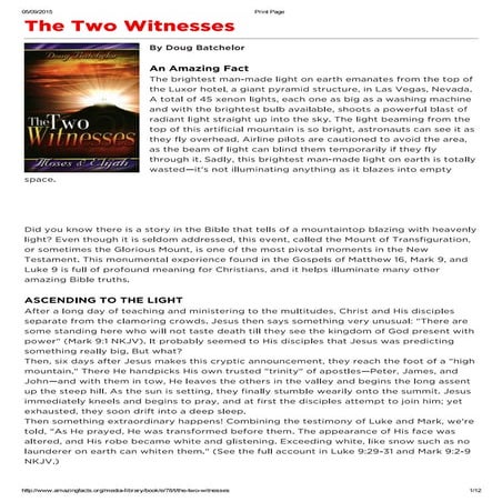 The two witnesses