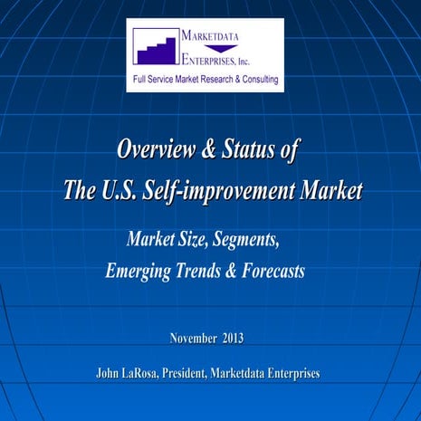 The U.S. Self improvement Market - Overview & Forecasts