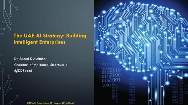 The UAE AI Strategy: Building Intelligent Enterprises