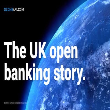 INTERFACE, by apidays -  The UK Open Banking Story