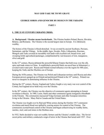 The ukraine crisis pts 1 and 2