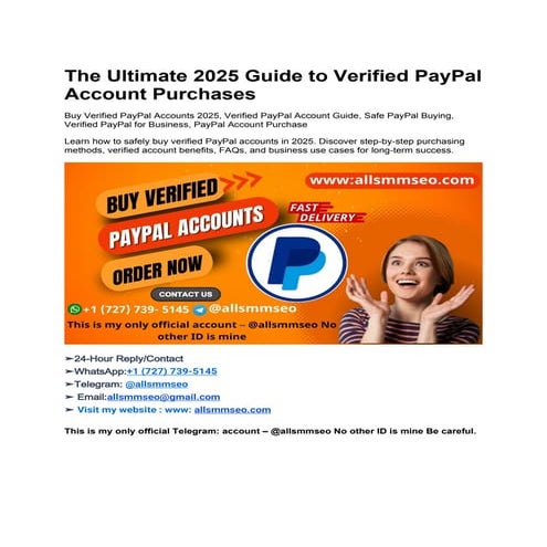 The Ultimate 2025 Guide to Verified PayPal Account Purchases.docx