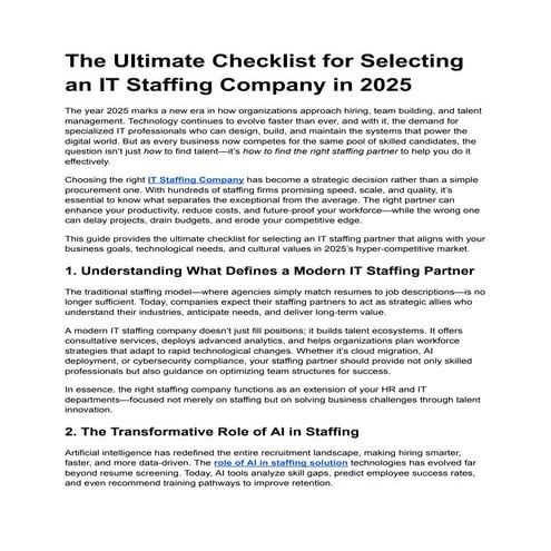 The Ultimate Checklist for Selecting an IT Staffing Company in 2025.pdf