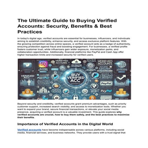 The Ultimate Guide to Buying Verified Accounts_ Security, Benefits & Best Pra...