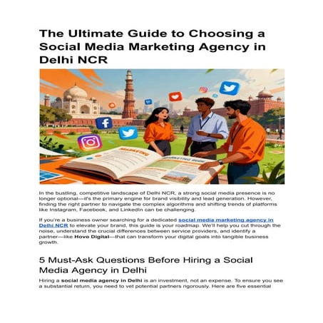 The Ultimate Guide to Choosing a Social Media Marketing Agency in Delhi NCR.pdf