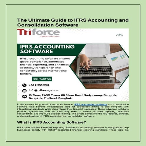 Revolutionising Finance: The Power Of Integrated Accounting Software | PDF