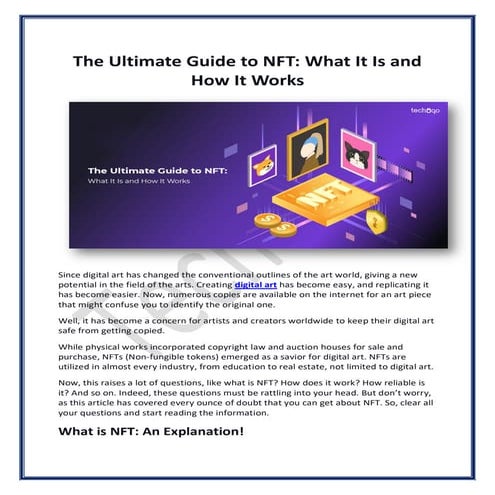 The Ultimate Guide to NFT What It Is and How It Works.pdf
